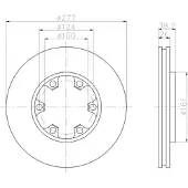 Hella Bremsscheibe 8DD 355 102-921