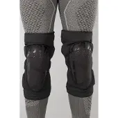 Leatt 3DF 5.0 Zip Schwarz Motocross Knieprotektoren Größe 2XL