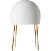 Foscarini Kurage Tischleuchte - , Kurage, Weiß, für Wohnzimmer, Holz, Design