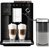 Melitta CI Touch, Espressomaschine, 1,8 l, Kaffeebohnen, Gemahlener Kaffee, Eingebautes Mahlwerk, 1400 W, Schwarz