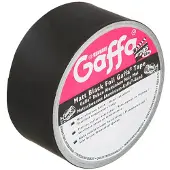 Advance Advance, Klebeband, Gaffer Tape, Aluband, hitzefest, schwarz schwarz, 5 cm x 25 m