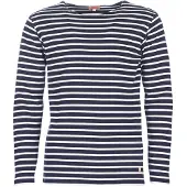 Armor Lux Streifenshirt Dunkelblau Weiß Gestreift Herren Mariniere