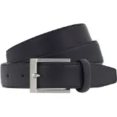 Vanzetti Gürtel Dresscode: Business 30mm Cambered Leather Belt W90 Black - kürzbar