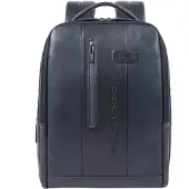 Piquadro Lederrucksack mit 13 Zoll Laptopfach