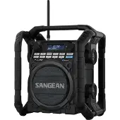 Sangean U-4 DBT+, Persönlich, Digital, DAB, DAB+, FM, 7 W, LCD, Schwarz