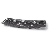 Alessi Schale Bark Black