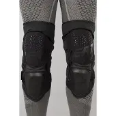 Leatt 3DF Hybrid Schwarz Motocross Knieprotektoren Größe 2XL