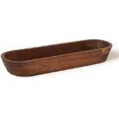 Asa selection Servierschale Wood Oval 38 x 10,5 cm