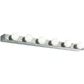 Ideal Lux PRIVE' AP6, Oberfläche, 6 Glühbirne(n), E14, IP20, Chrom