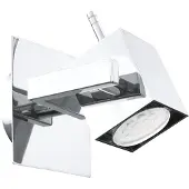 Eglo MANAO 1, Strahler Oberflächenbeleuchtung, GU10, 1 Glühbirne(n), LED, 3000 K, Silber