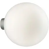 Ideal Lux Wandlampe Mapa, dimmbar, weiß / opal, für Wohn- / Esszimmer, Glas, Wandleuchte, Wandlampe Innen