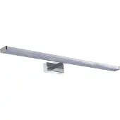 Prezent Wandleuchte TREMOLO LED/15W,4000 K,IP44, Chrom/weiss L: 780, B: 42, H: 121, Fassung LED,