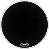 Evans BD18RB-NP - EQ3 Resonant Black Bass Drum Head, No Port, 18 Zoll - Bass-Drum-Fell