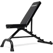 VirtuFit verstellbare Multifunktions-Fitnessbank Schwarz 200 kg