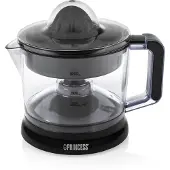 Princess 201004 Zitruspresse Classic, Schwarz, Transparent, 1 l, 1 m, Kunststoff, 25 W, 220 - 240 V