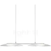 HELESTRA Hängelampe Sally, dimmbar, weiß / opal, für Wohn- / Esszimmer, Glas, Modern