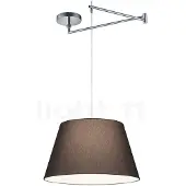 HELESTRA CERTO Pendelleuchte chrom / anthrazit #16/1847.04/9283