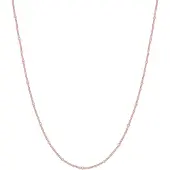 Elli Halskette Basic Panzerkette Kugeln Trend Fein 925 Silber Elli Rosegold