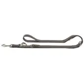 Hunter verstellbare Führleine 15/200 grau