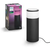 Philips Hue Calla Sockelleuchte White & Color Schwarz niedrig Erweiterung