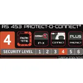 Trelock RS 453 Protect-O-Connect Rahmenschloss AZ ZR 20 schwarz