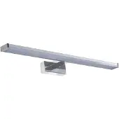 Prezent Wandleuchte TREMOLO LED/12W,4000 K,IP44, Chrom/weiss L: 600, B: 42, H: 121, Fassung LED,