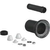 GROHE WC Zu- und Ablaufgarnitur schwarz - 37311K00