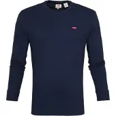 Levi's Longsleeve Original Logo Tee 72848-0001 Dunkelblau Regular Fit