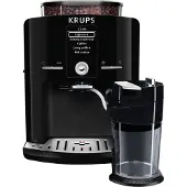 Krups EA8298, Espressomaschine, 1,7 l, Kaffeebohnen, Gemahlener Kaffee, Eingebautes Mahlwerk, 1450 W, Schwarz