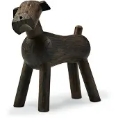 Kay bojesen Holzfigur - Hund Tim - 8 cm - Räuchereiche - - One Size - Dekoration