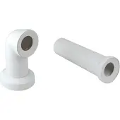 GROHE WC-Ablaufbogen 39454 horizontal und vertikal 60 - 105mm, 39454000 39454000