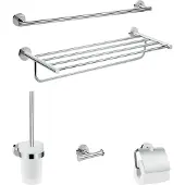 Hansgrohe Bad Accessoire-Set 41728000 5-teilig chrom chrom 5-teilig