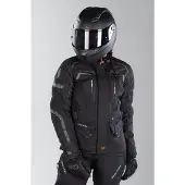 Richa Infinity 2 wasserdichte Damen Motorrad Textiljacke, schwarz, 2XL
