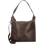 Harold's Leder Schultertasche Submarine Shopper Upend Brown dunkelbraun