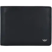 Golden Head Leder Geldbörse Polo RFID Protect Billfold Coin Wallet Black schwarz