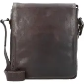 Leonhard heyden Umhängetasche Roma Messenger Bag Dark Brown braun