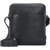 Harold's Leder Umhängetasche Campo Crossbag Black schwarz