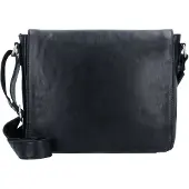 Leonhard heyden Umhängetasche Schultertasche mit Laptopfach Cambridge Shoulder Bag Black schwarz