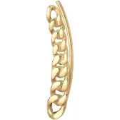 Elli Ohrringe Single Earclimber Basic Blogger Trend 925 Silber Elli Gold