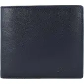 Esquire Leder Geldbörse RFID Classic Wallet Black schwarz