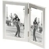 Walther design Jazz Doppelrahmen 10x15 Metall Portrait