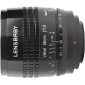 Lensbaby Velvet 56 schwarz Canon RF
