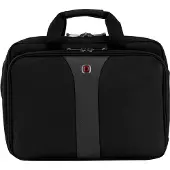 Wenger Laptop Tasche Legacy 16, Laptops bis 16", Laptopfach, Trolleybefestigung, B 400 x H 310 x L 180 mm, 15 l, Polyester/Nylon, schwarz/grau