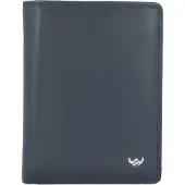 Golden Head Geldbörse Polo RFID Protect Billfold Coin Wallet With Snap Closure Black schwarz