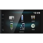 Kenwood DMX120BT, Schwarz, 2 DIN, 84 W, 50 W, 99 dB, NTSC, PAL