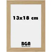 Nielsen Holzrahmen 6532003 Quadrum 13x18cm eiche natur