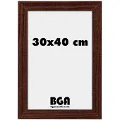 Walther design Holzrahmen HO040N Home 30x40cm nussbaum
