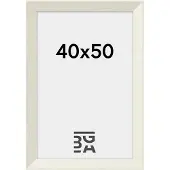 Walther design EF050W Fiorito Holzrahmen 40x50 weiss