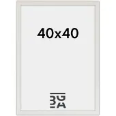 Nielsen 6544015 Quadrum 40x40cm schneeweiß