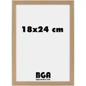Nielsen Holzrahmen 6534003 Quadrum 18x24cm eiche